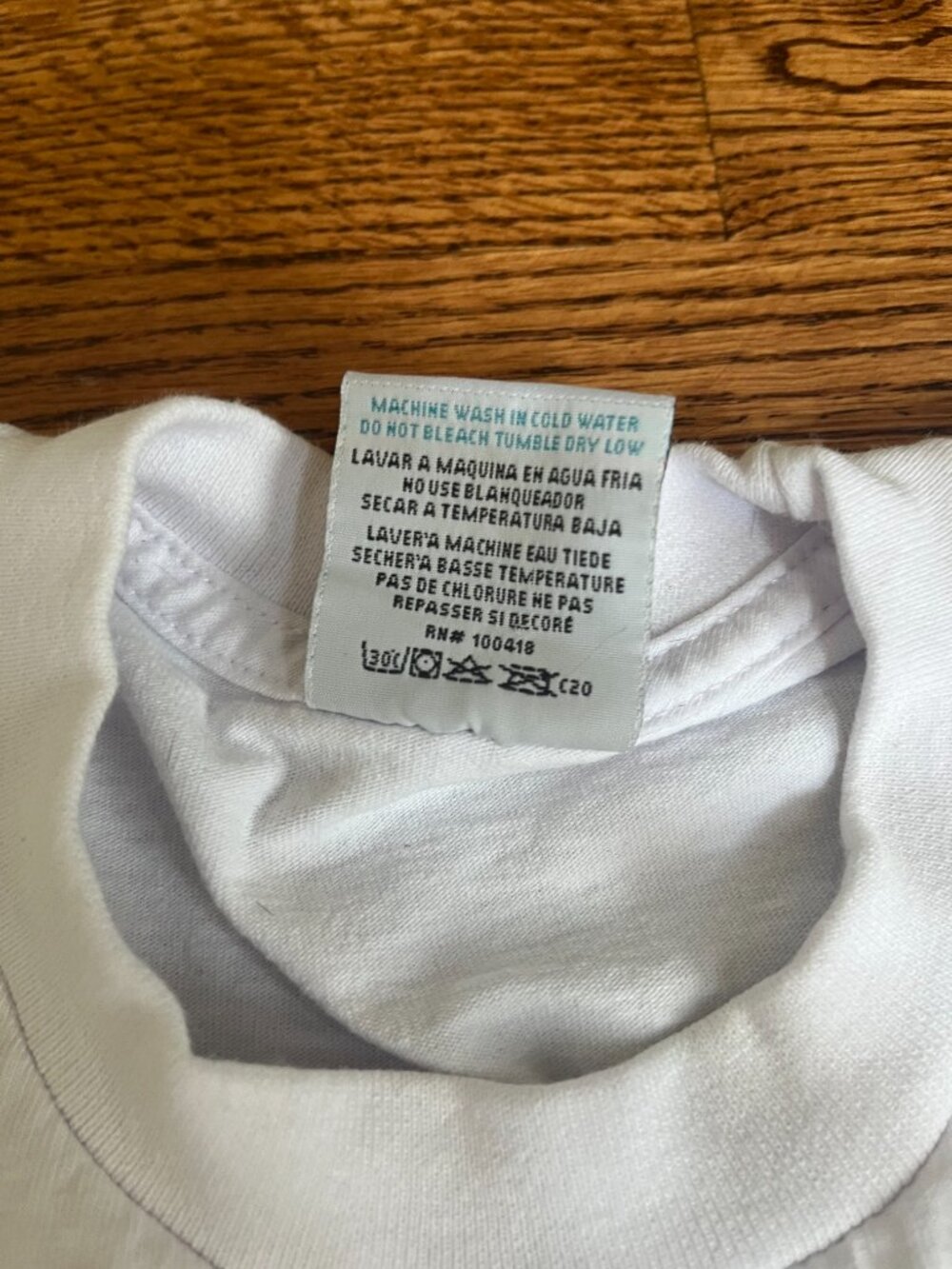 Vintage Pro Club Heavyweight T-Shirt Size XL White Blank Made in USA Tee Y2K - Picture 3 of 8